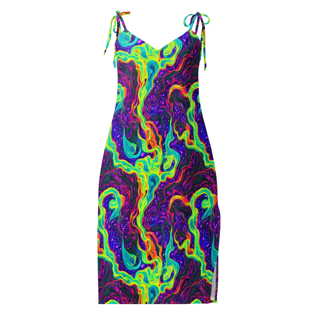 Infinite Ink on Slip Dress — Front