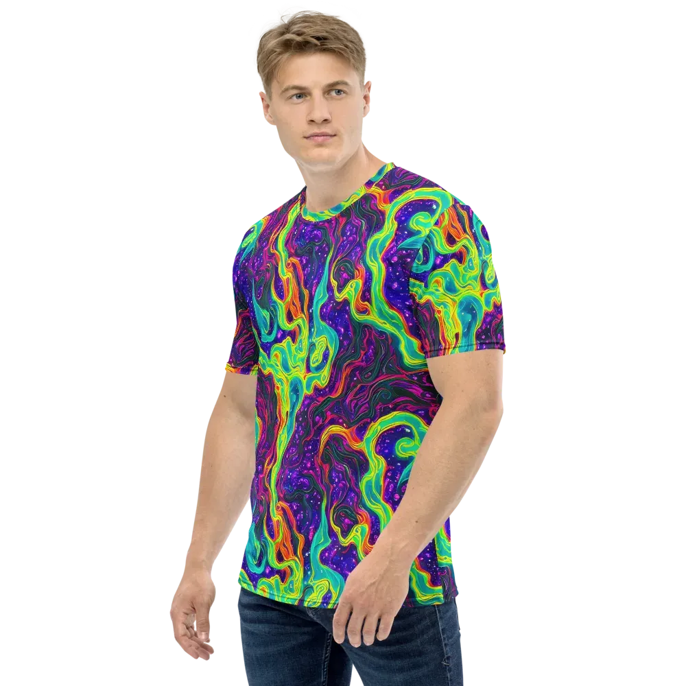 Infinite Ink on Men's Crew Neck T-Shirt — Left