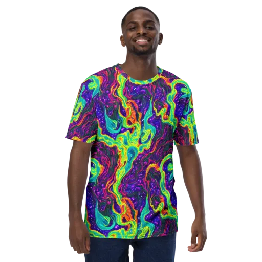 Infinite Ink on a Men's Crew Neck T-Shirt