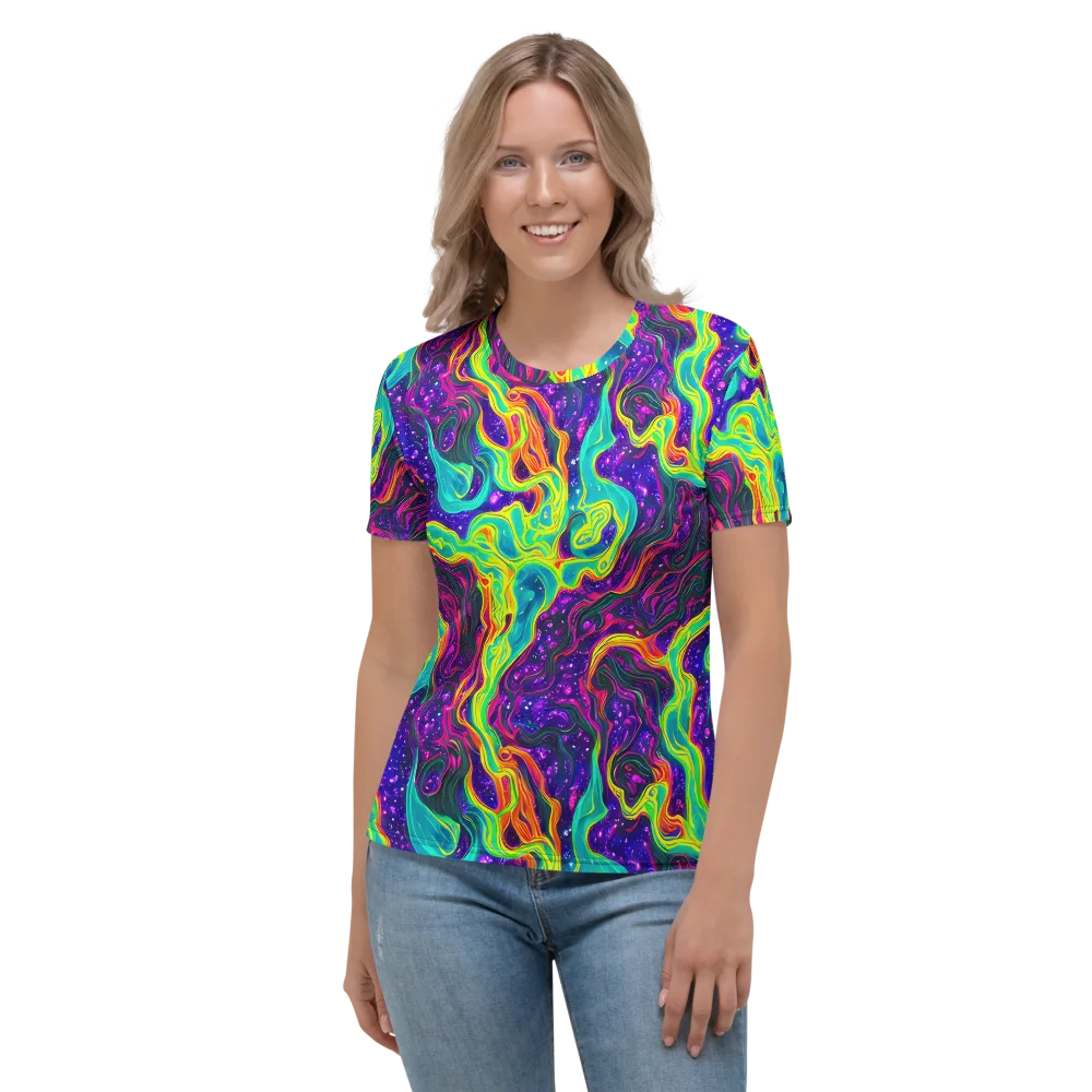 Infinite Ink on Women's Crew Neck T-Shirt — Front
