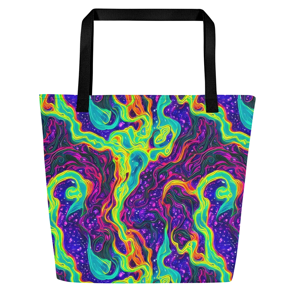 Infinite Ink on Large Tote Bag W/ Pocket — Front