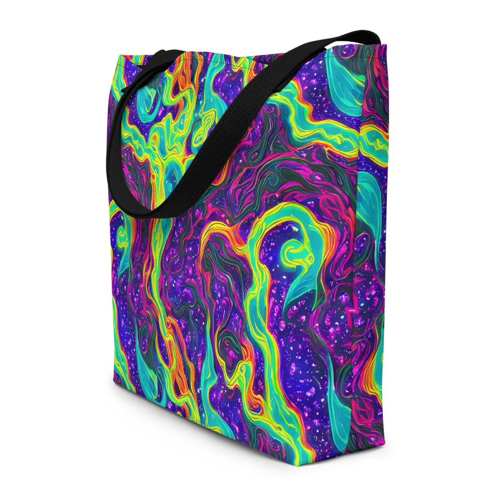 Infinite Ink on Large Tote Bag W/ Pocket — Front