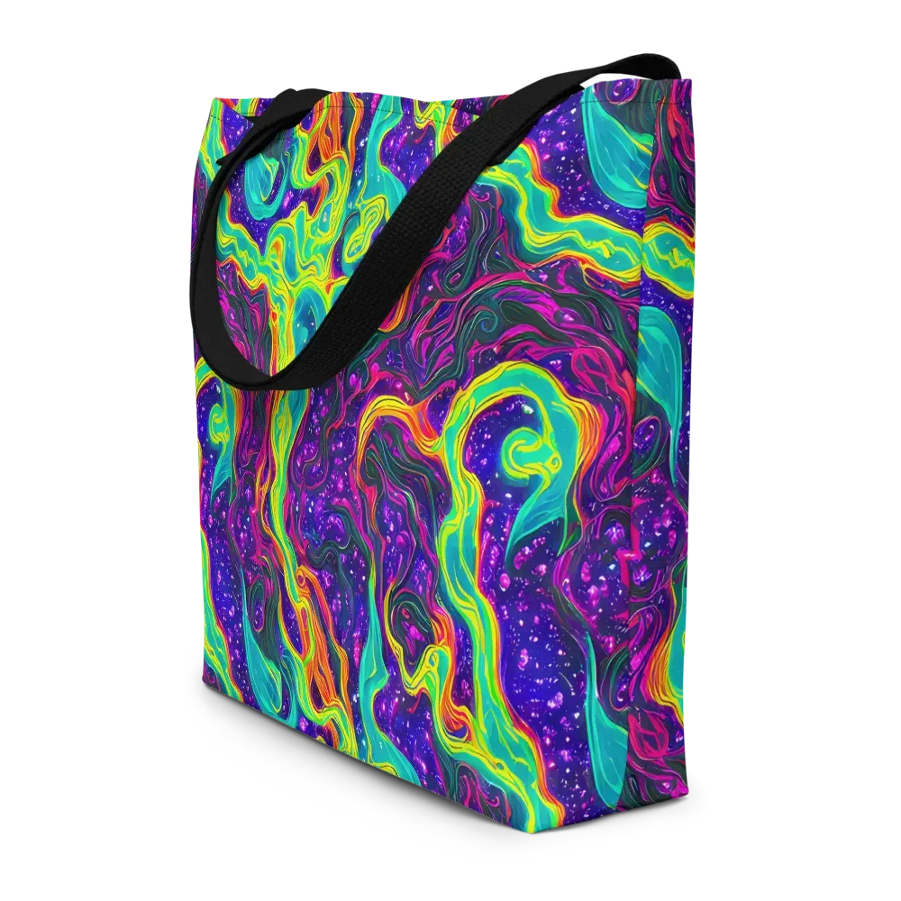 Infinite Ink on Large Tote Bag W/ Pocket — Front