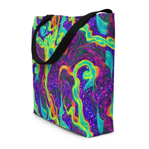 Infinite Ink on a Large Tote Bag W/ Pocket