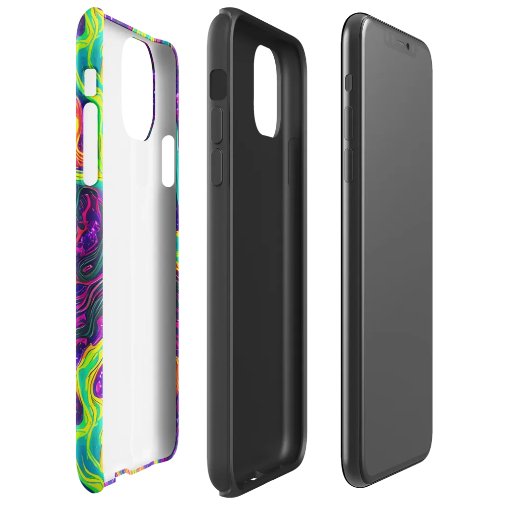 Infinite Ink on Tough Case for iPhone® — Right