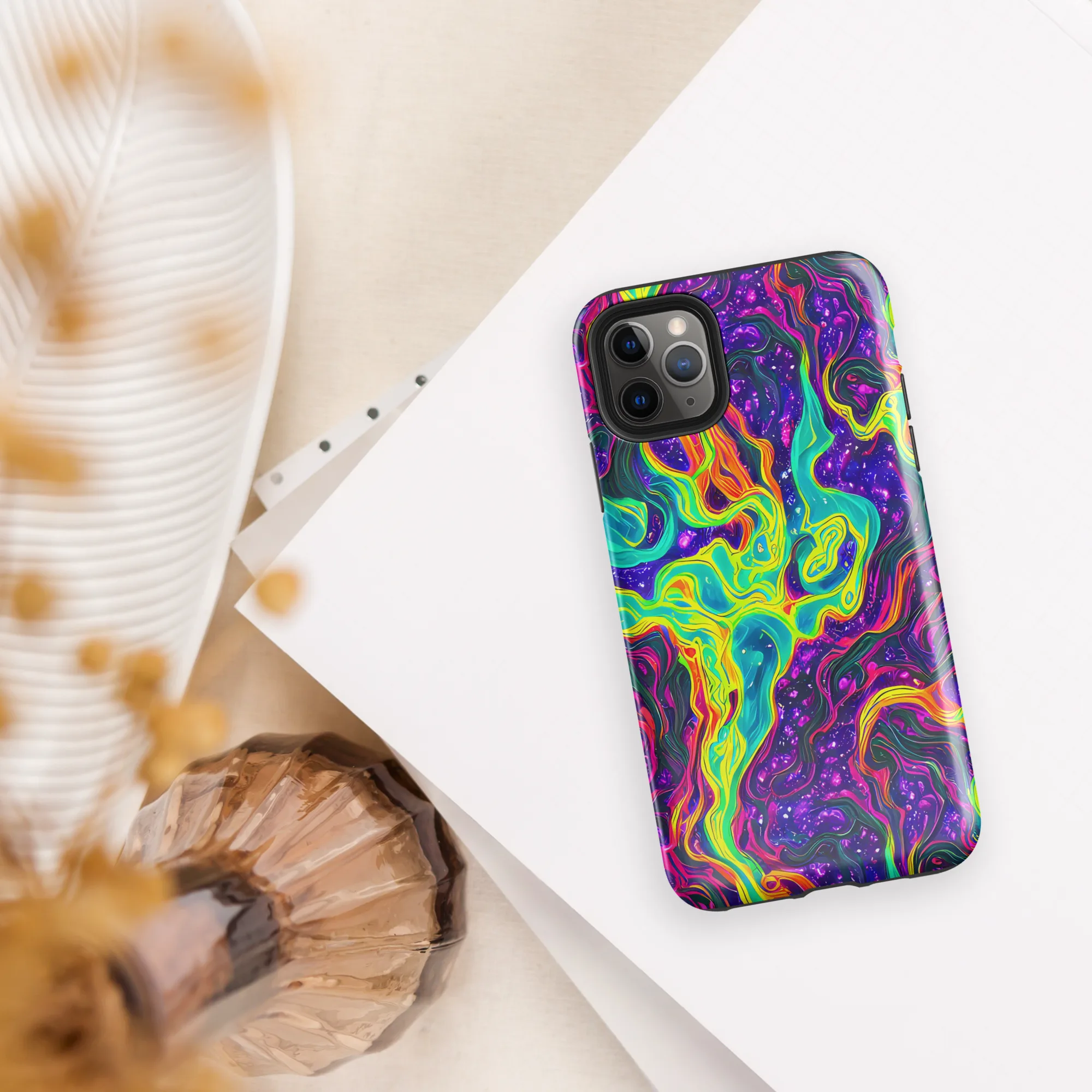 Infinite Ink on Tough Case for iPhone® — Front