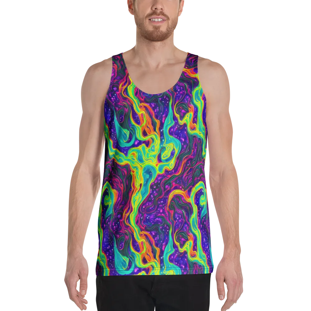 Infinite Ink on Men's Tank Top — Front