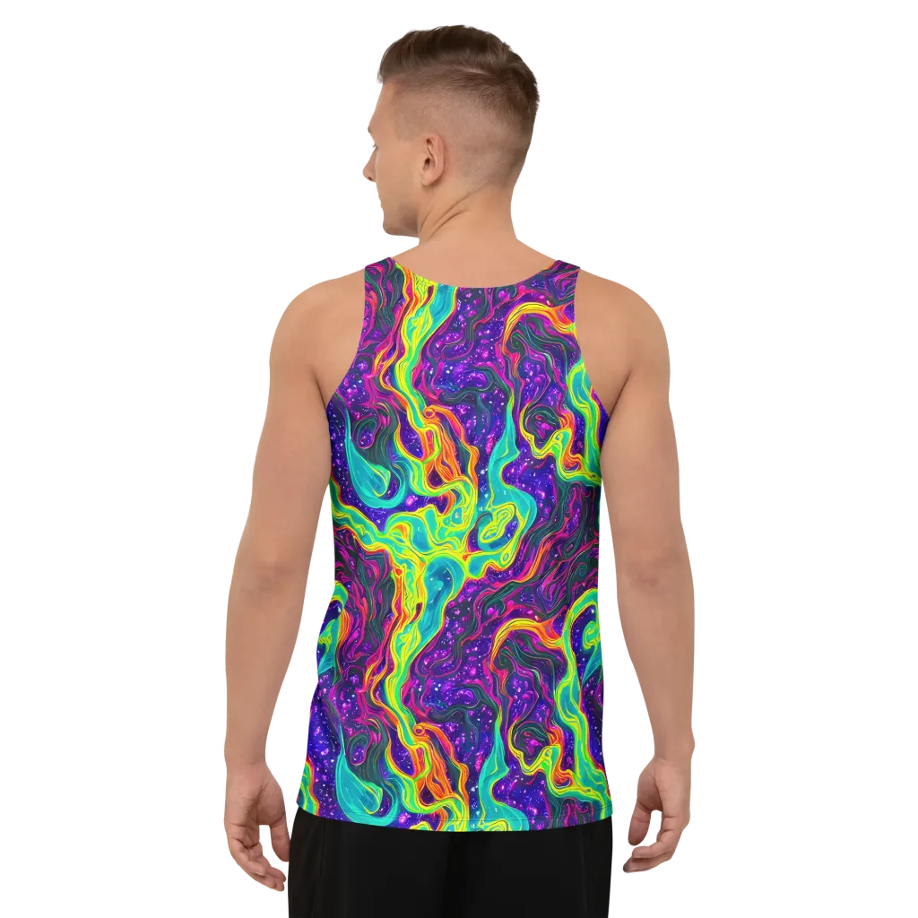 Infinite Ink on Men's Tank Top — Back