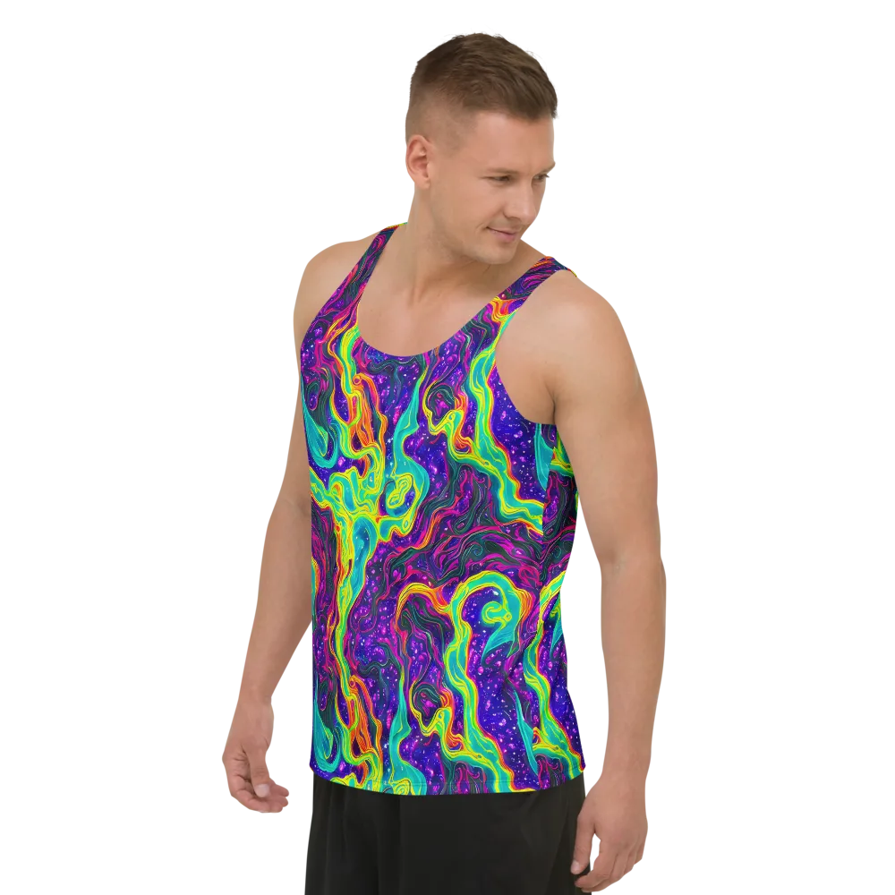 Infinite Ink on Men's Tank Top — Left Front