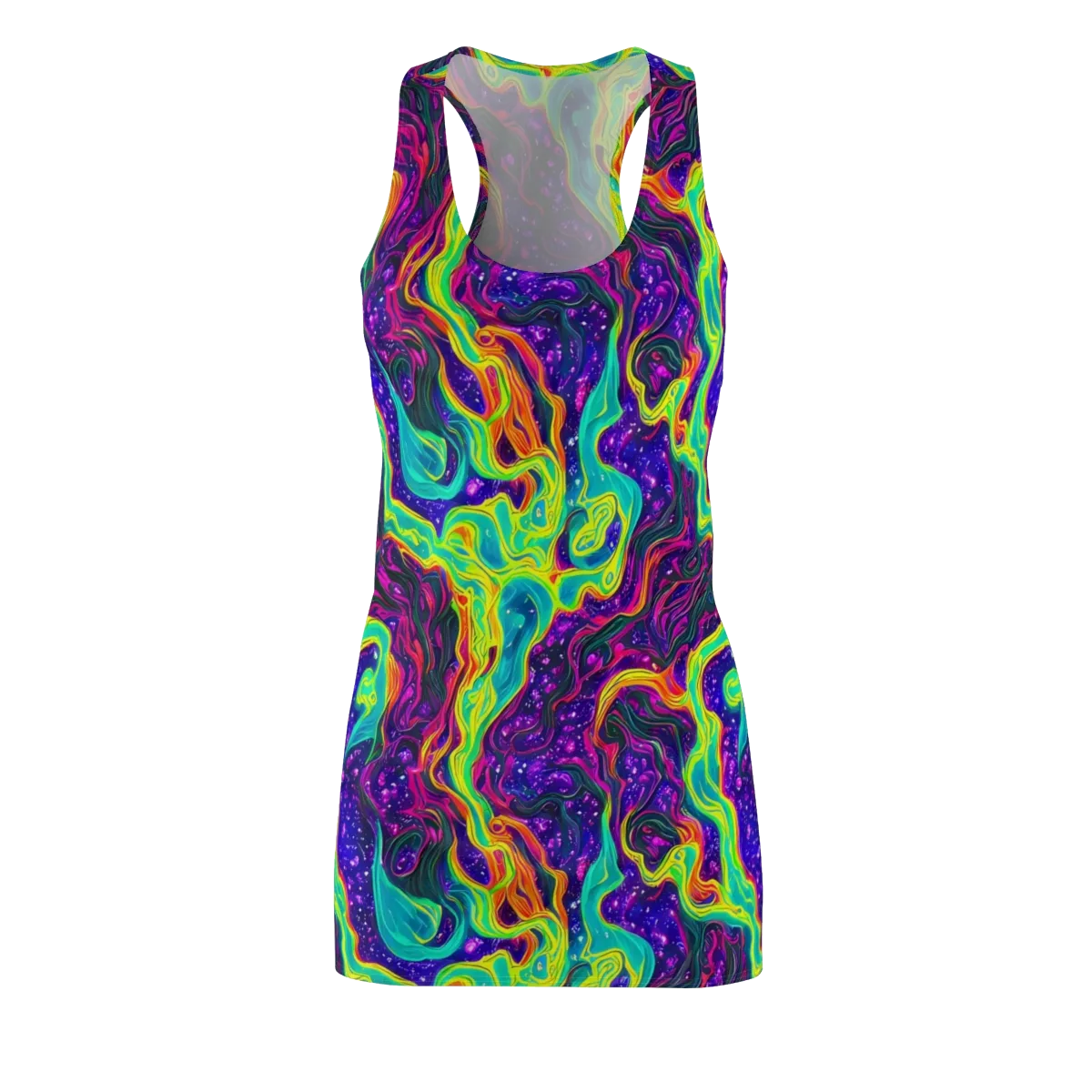 Infinite Ink on Racerback Dress — Front