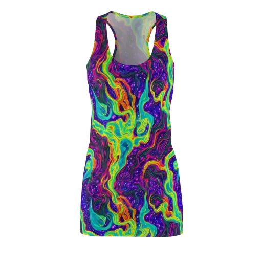 Infinite Ink on a Racerback Dress