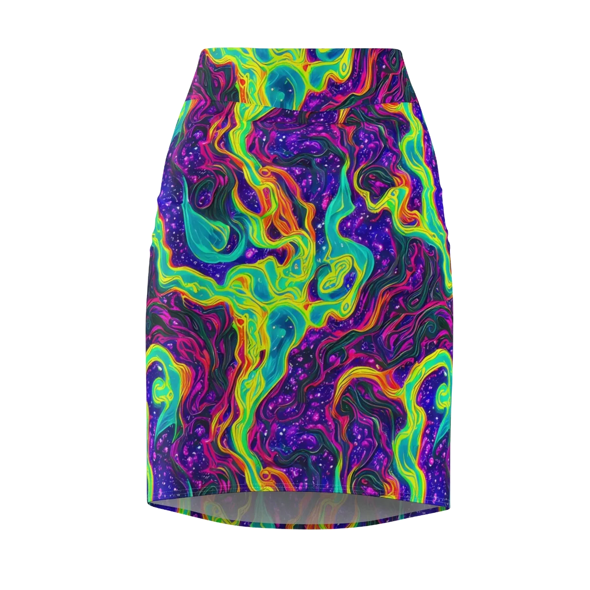 Infinite Ink on Pencil Skirt — Front