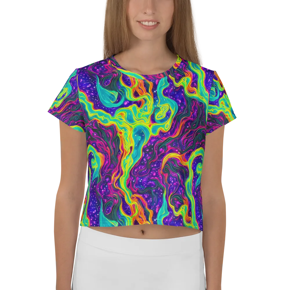 Infinite Ink on Crop Tee — Front