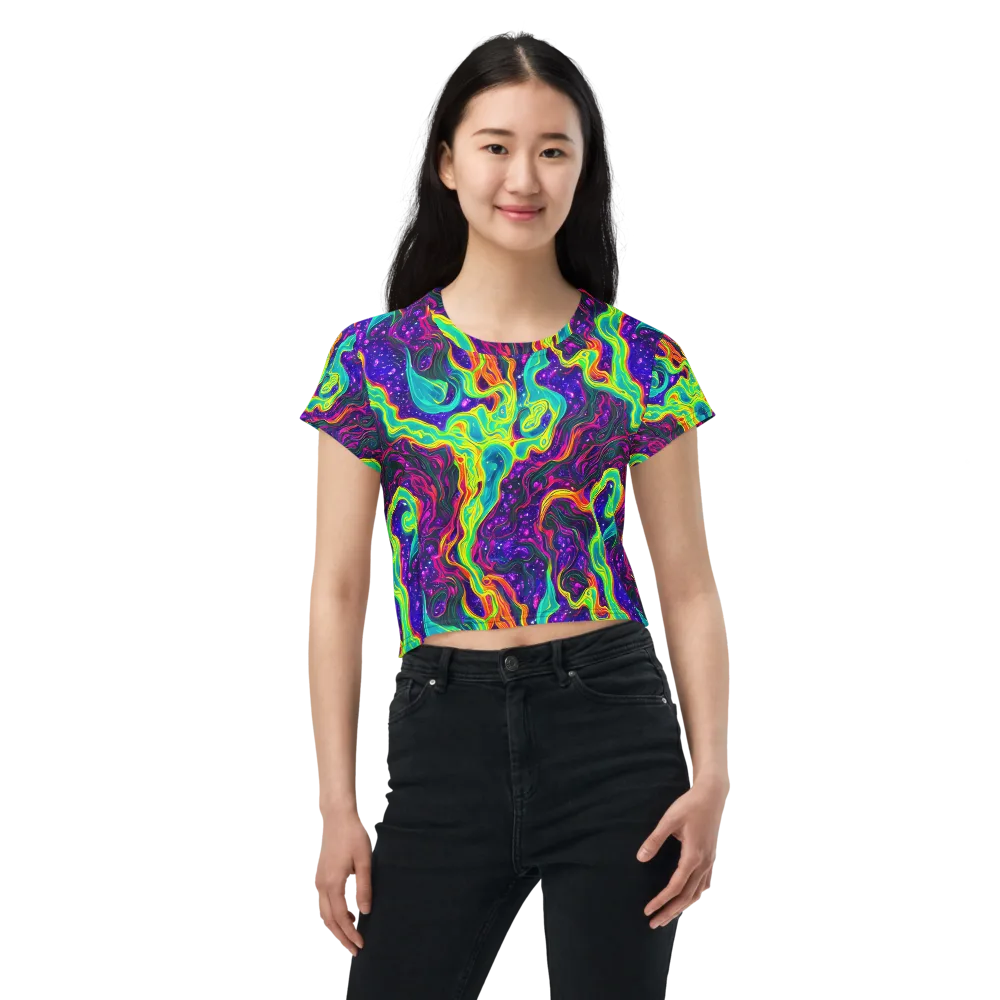 Infinite Ink on Crop Tee — Front