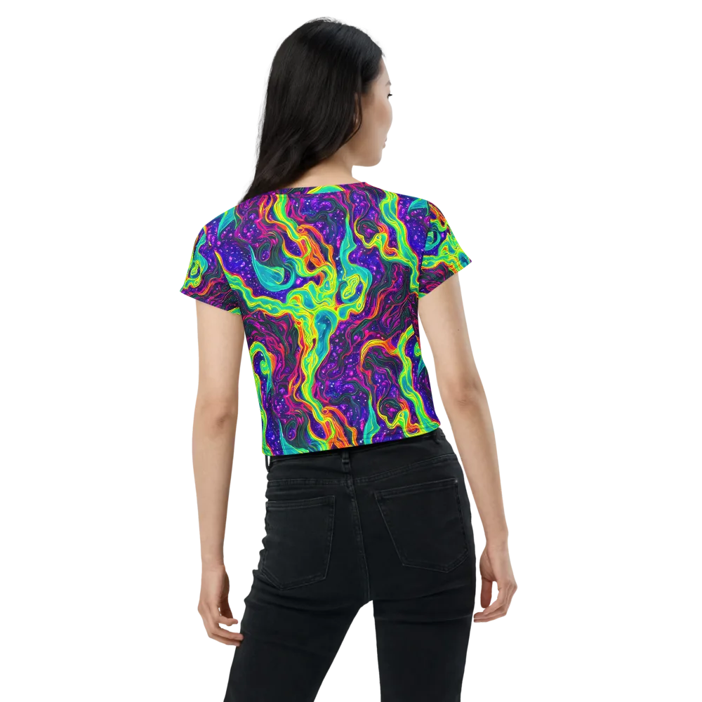 Infinite Ink on Crop Tee — Back