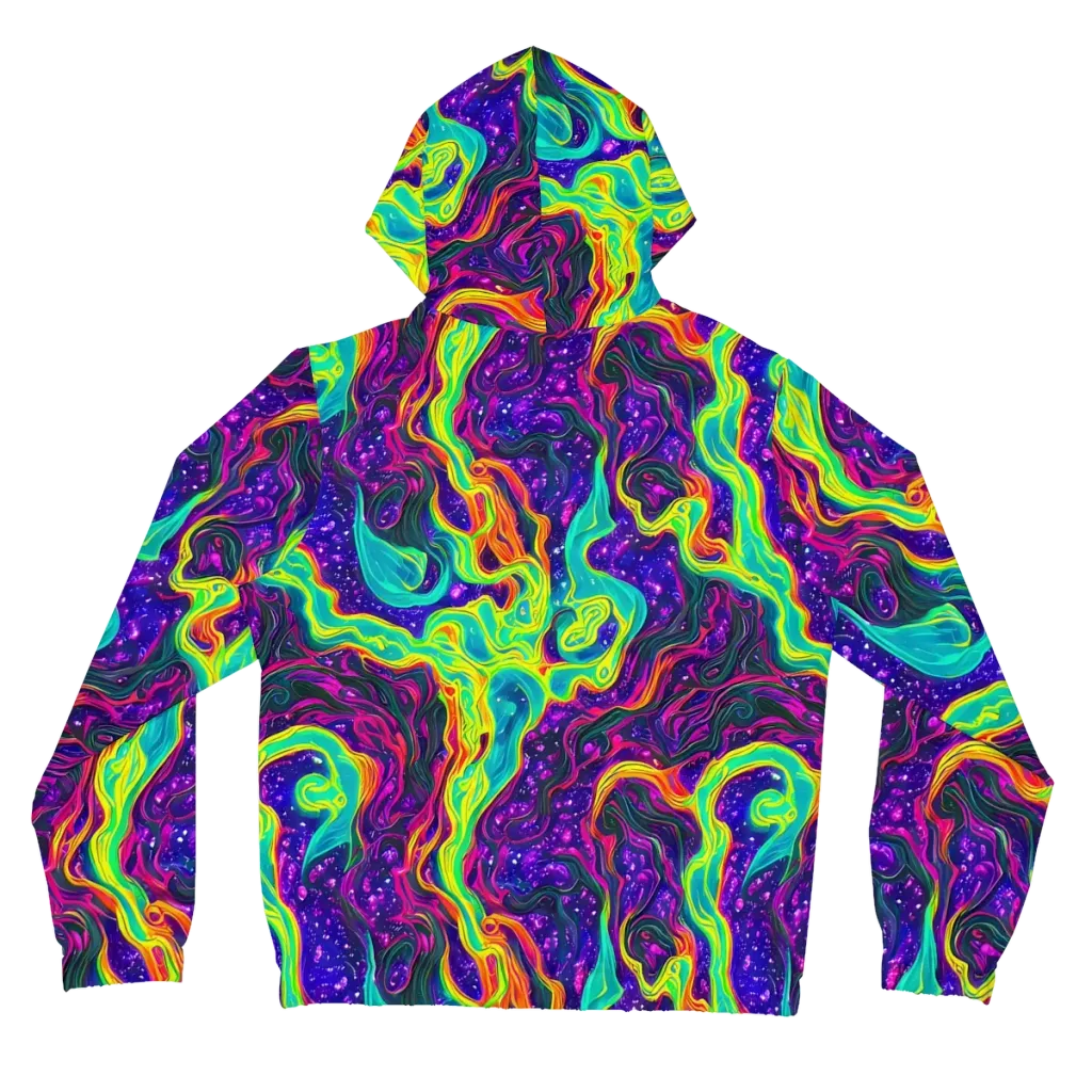 Infinite Ink on Women's Full-Zip Hoodie — Back