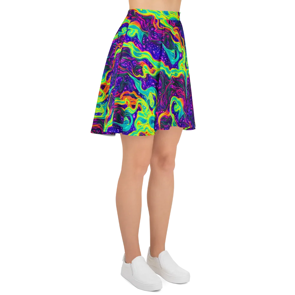 Infinite Ink on Skater Skirt — Right