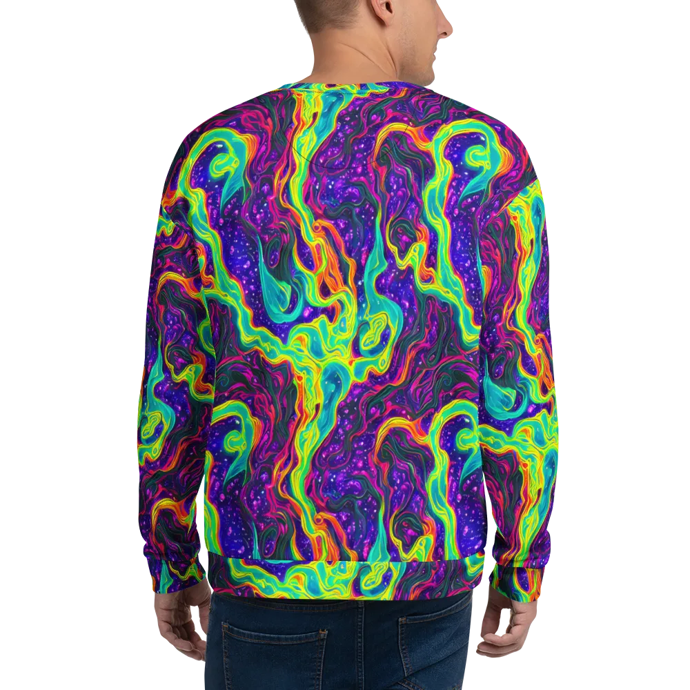 Infinite Ink on Sweatshirt — Back