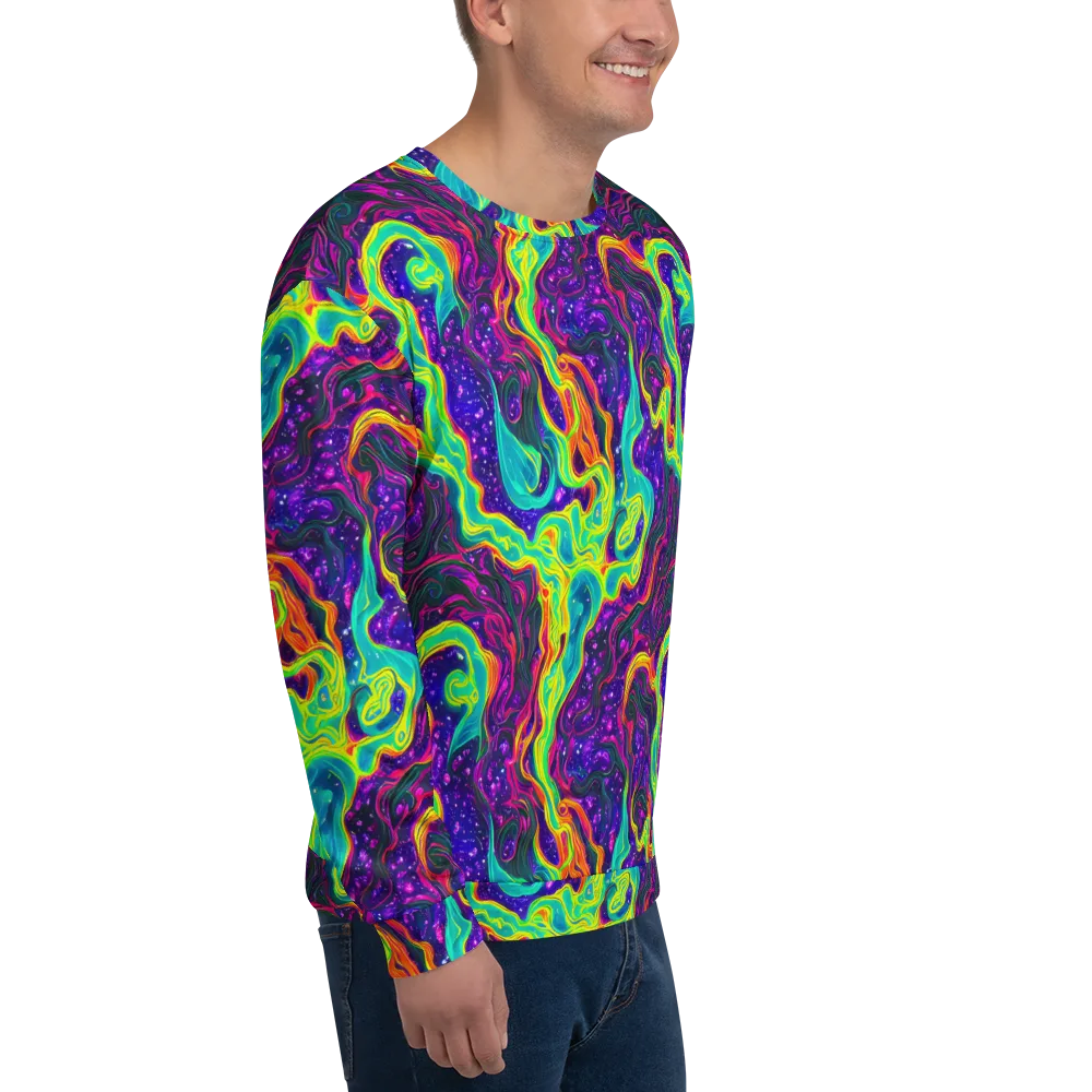 Infinite Ink on Sweatshirt — Right Front