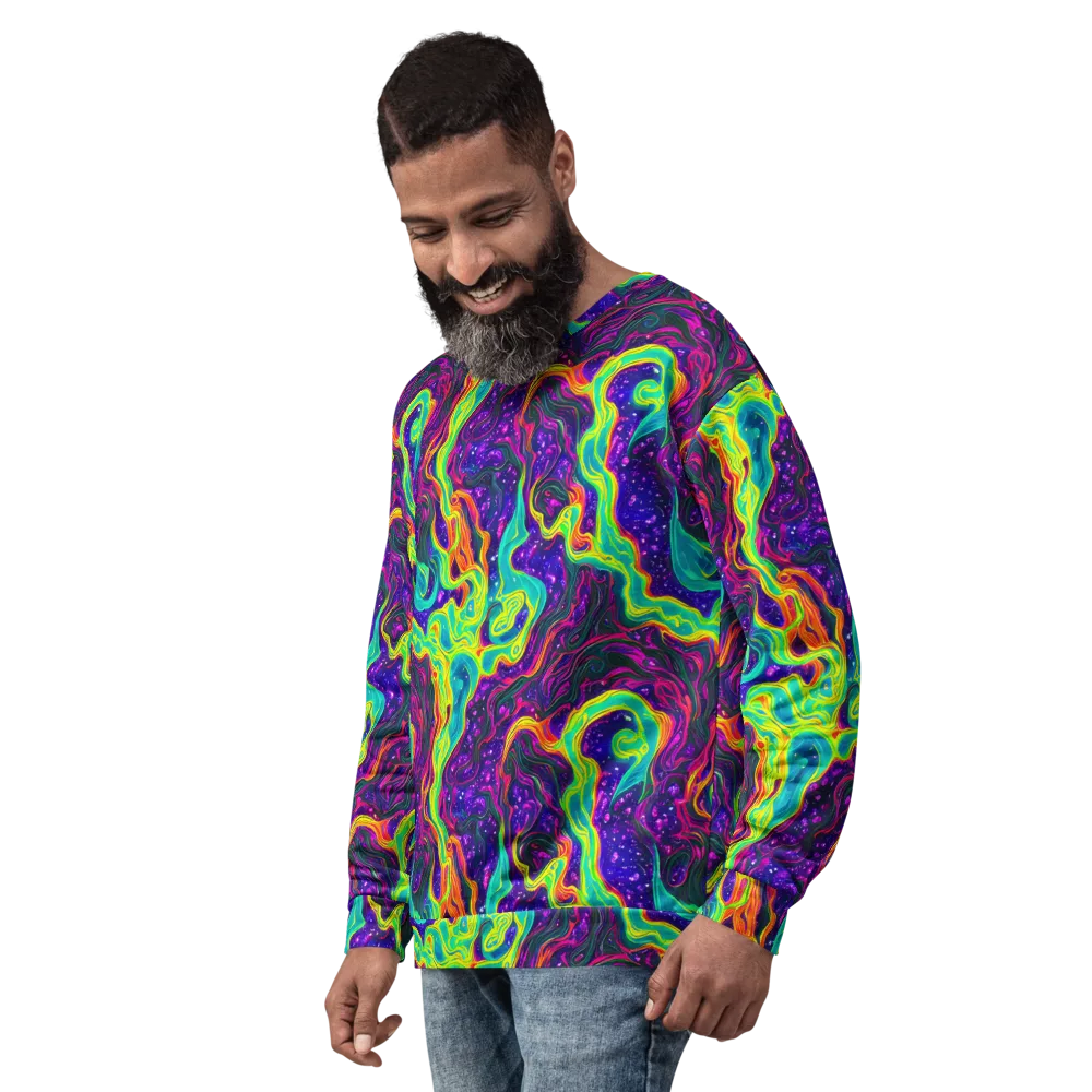 Infinite Ink on Sweatshirt — Left Front