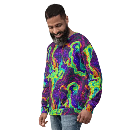 Infinite Ink on a Sweatshirt