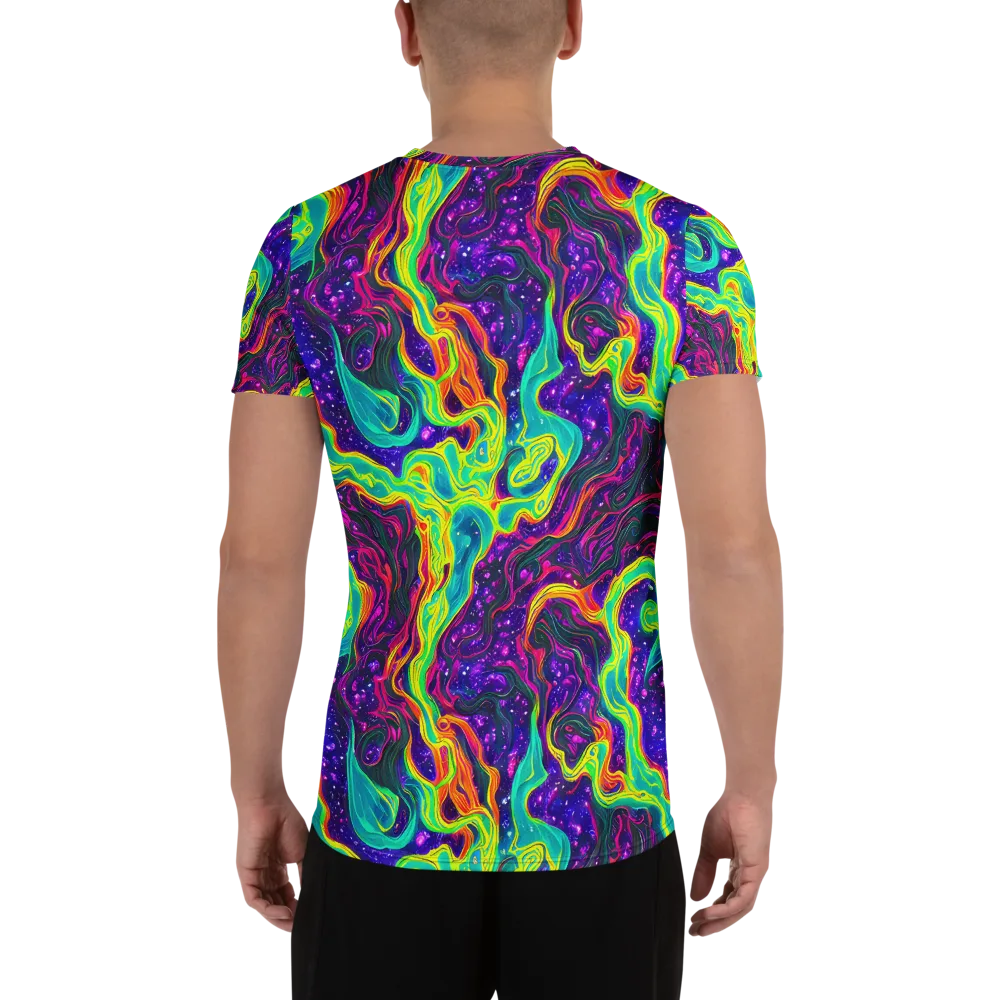 Infinite Ink on Men's Athletic T-Shirt — Back