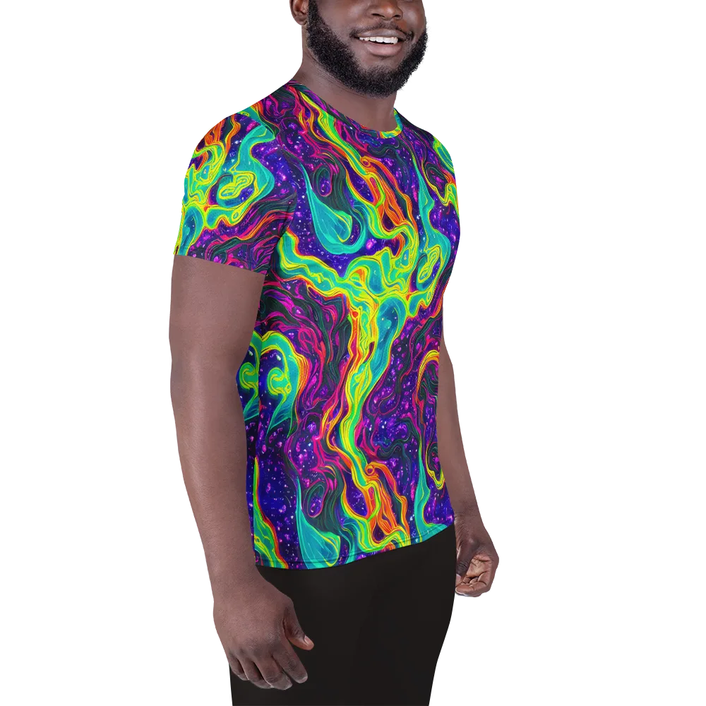 Infinite Ink on Men's Athletic T-Shirt — Right