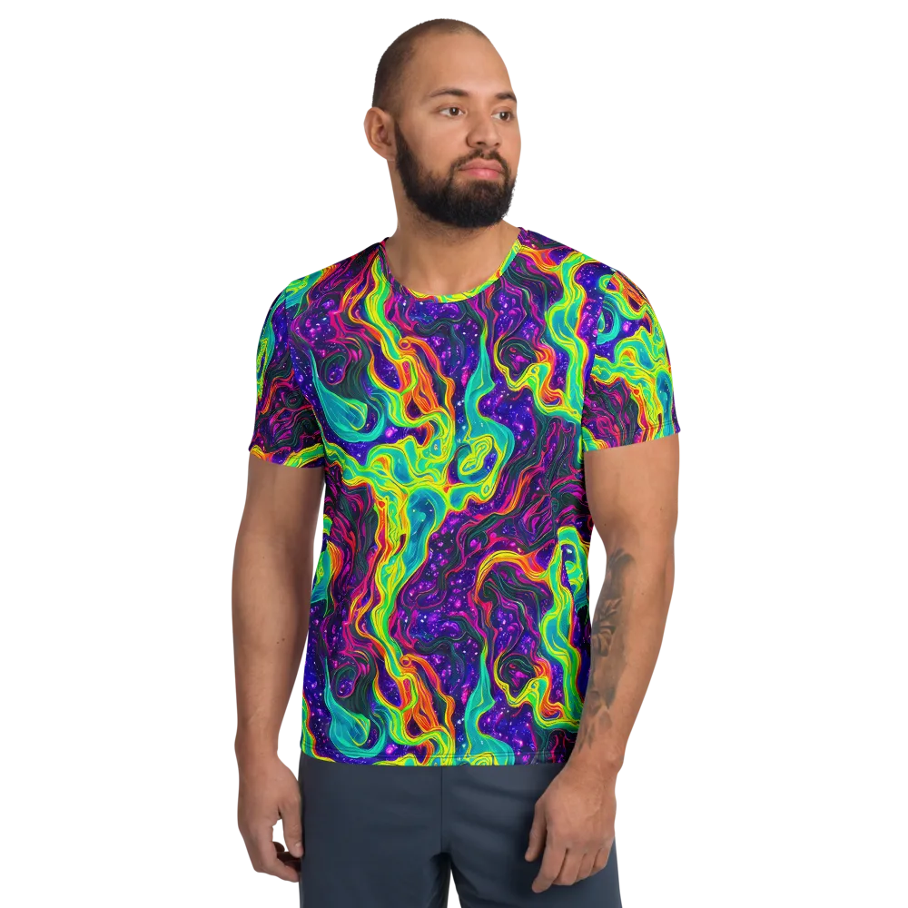 Infinite Ink on Men's Athletic T-Shirt — Front