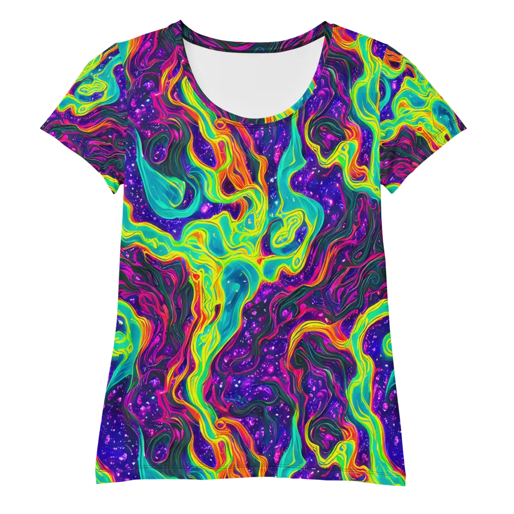 Infinite Ink on Women's Athletic T-Shirt — Front