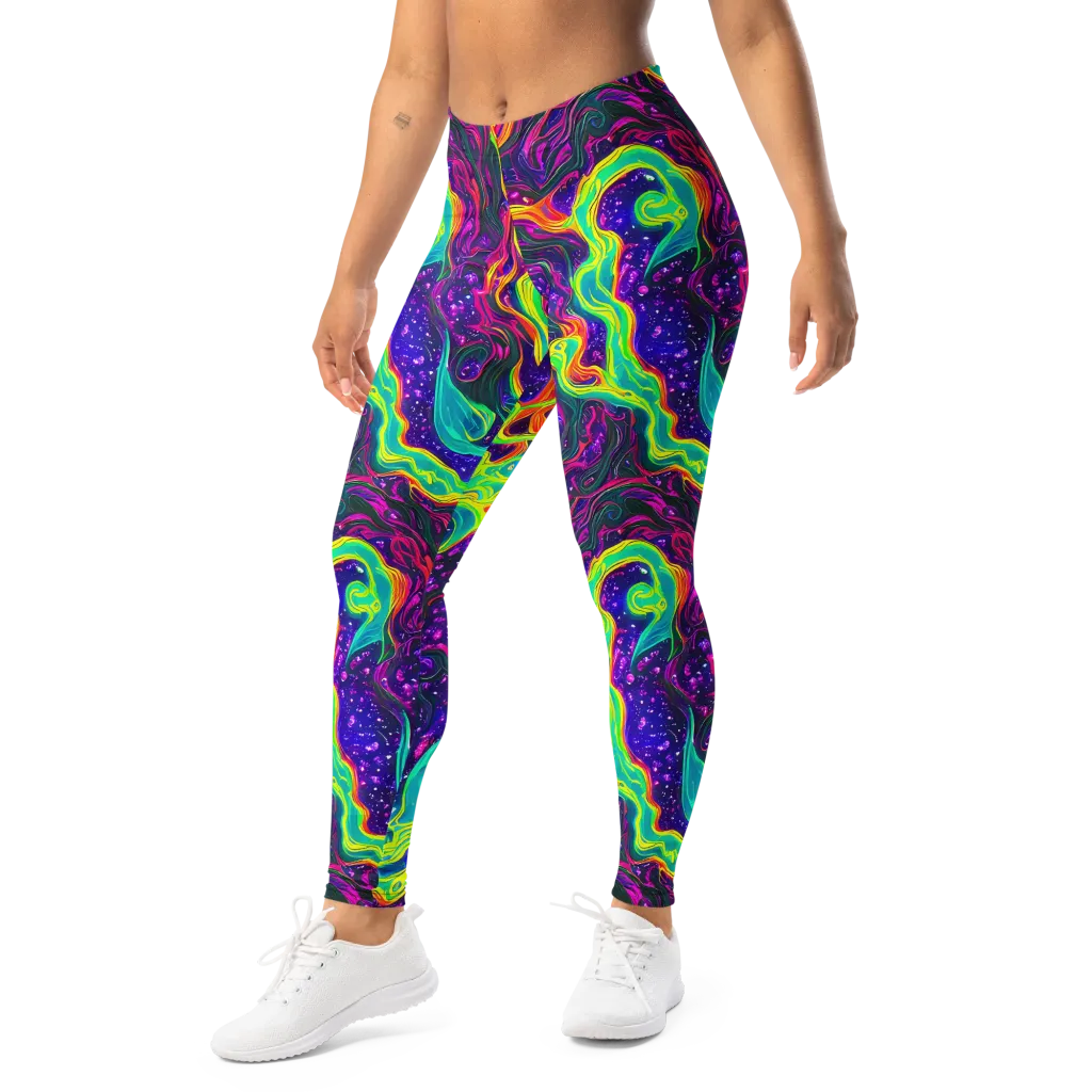 Infinite Ink on Leggings — Left Front