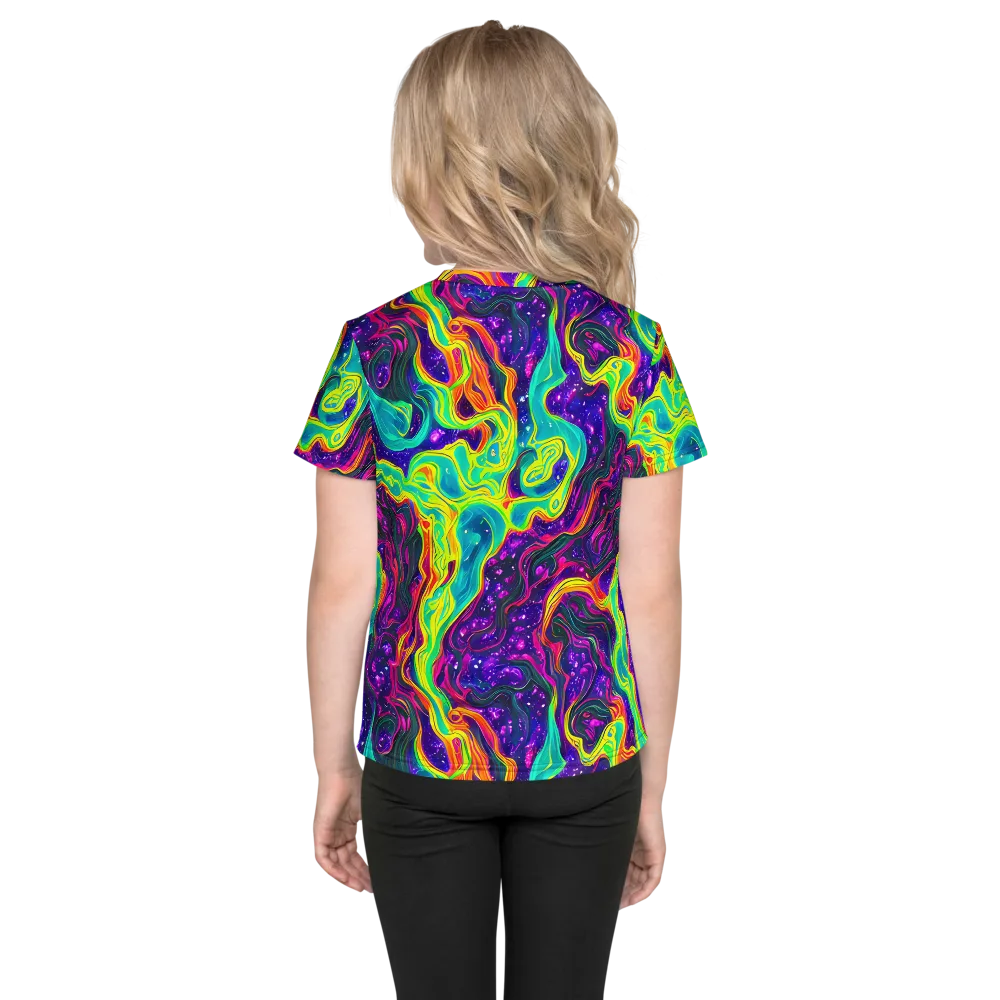 Infinite Ink on Kids Crew Neck T-Shirt — Back