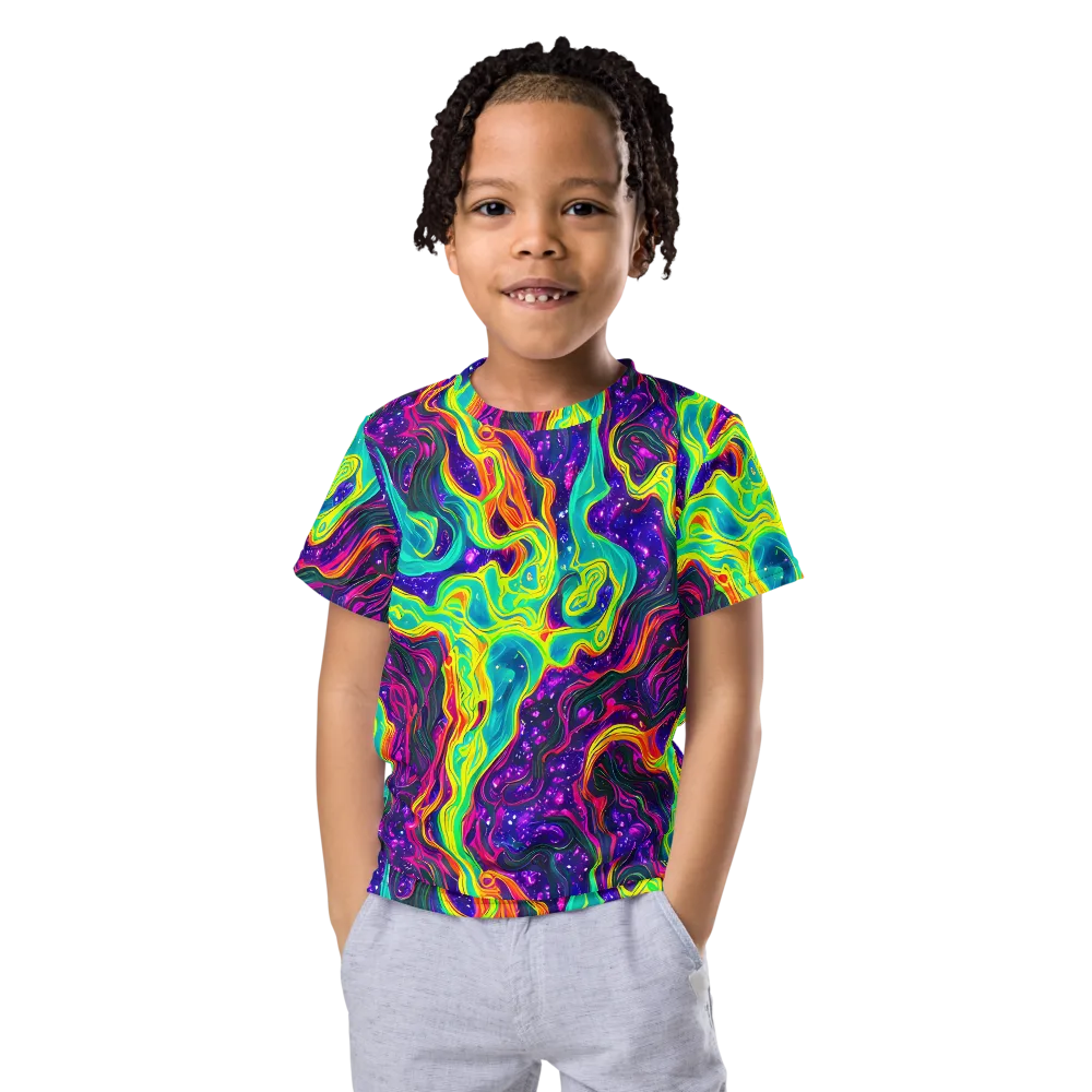 Infinite Ink on Kids Crew Neck T-Shirt — Front