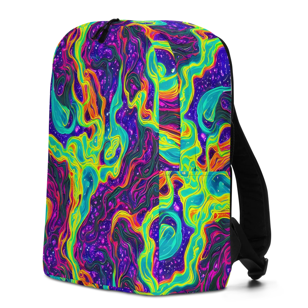 Infinite Ink on Minimalist Backpack — Left