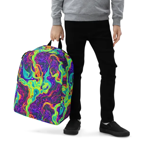 Infinite Ink on a Minimalist Backpack