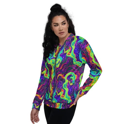 Infinite Ink on a Bomber Jacket