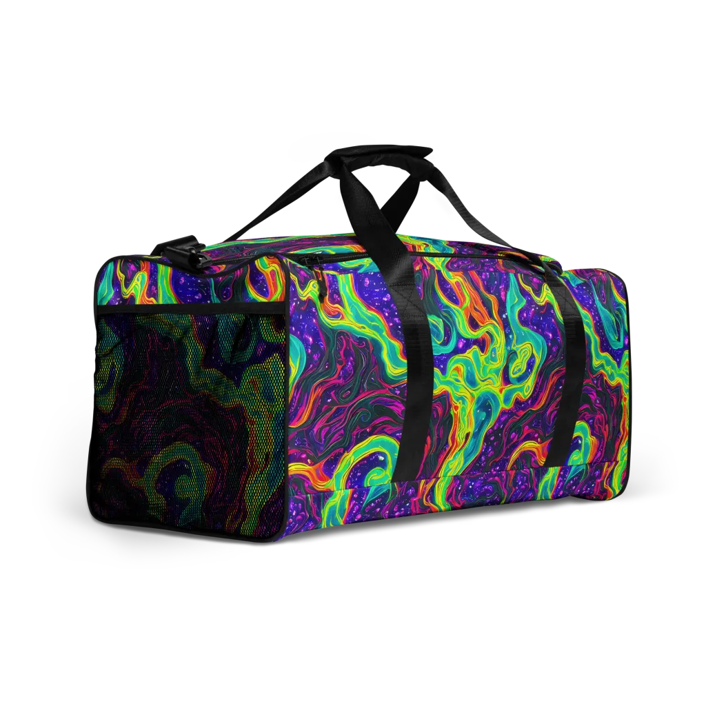 Infinite Ink on Duffle Bag — Right Front