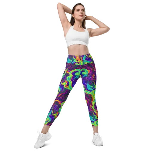 Infinite Ink on a Leggings with Pockets