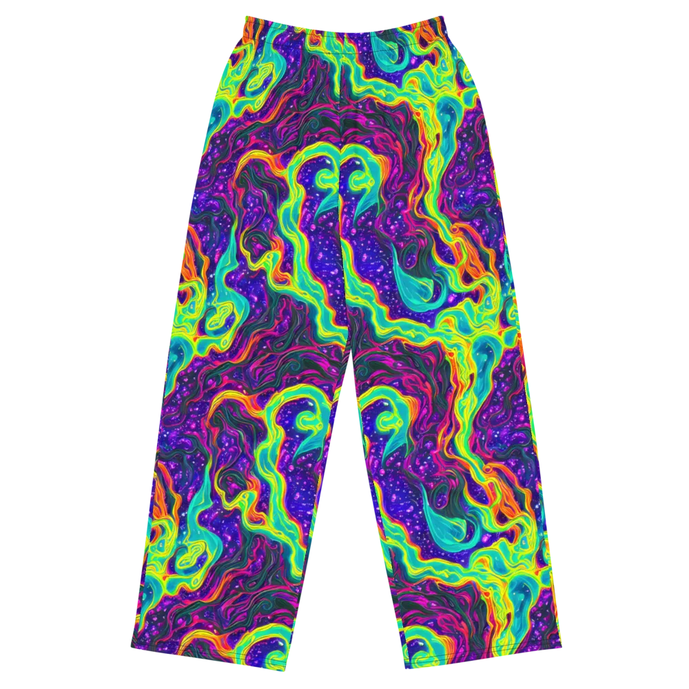 Infinite Ink on Wide-Leg Pants — Front