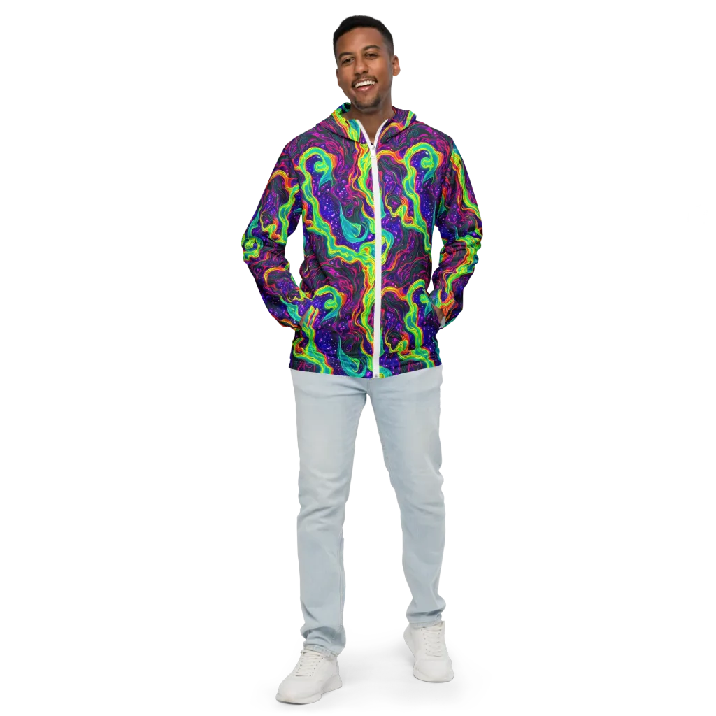 Infinite Ink on Men's Windbreaker — Front