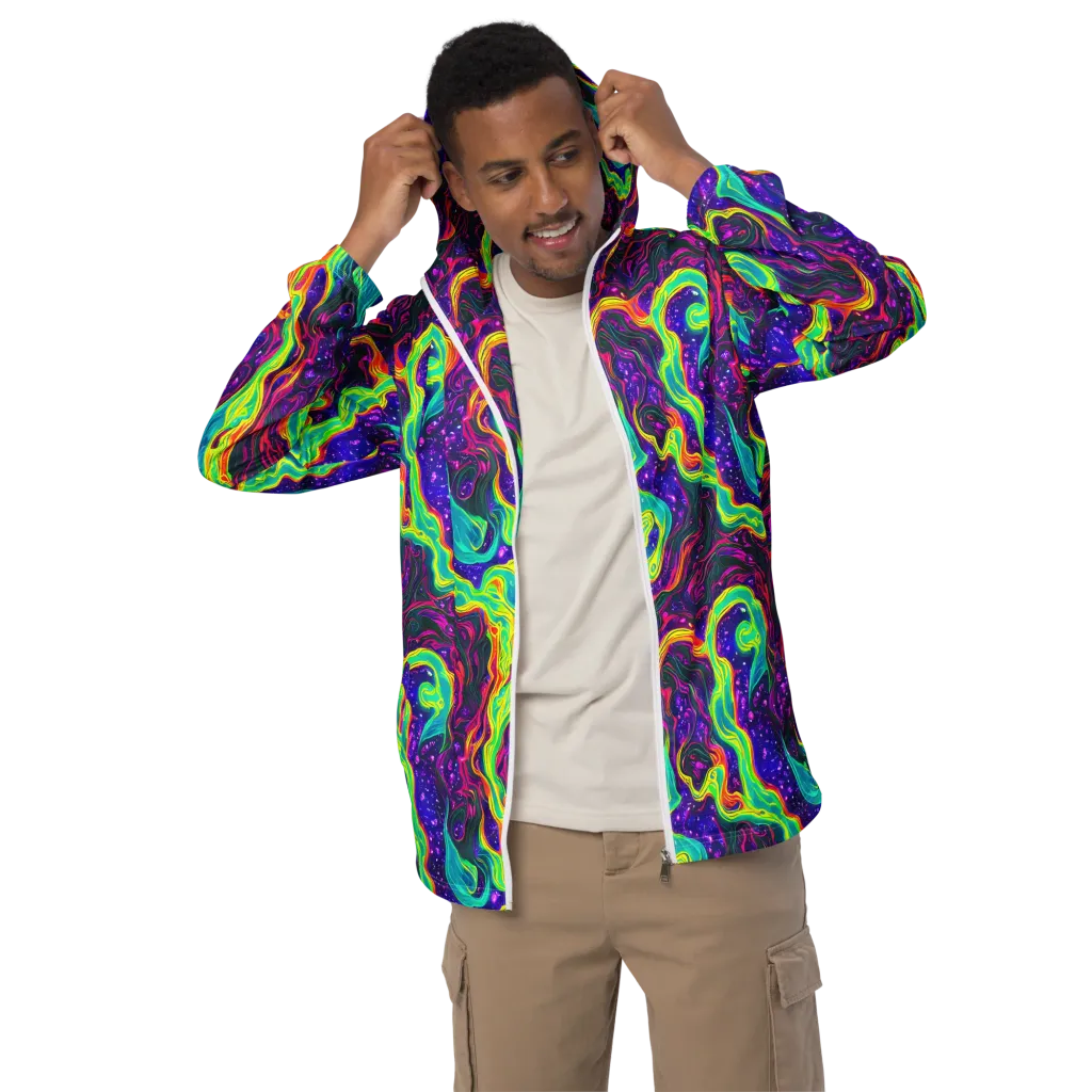Infinite Ink on Men's Windbreaker — Front