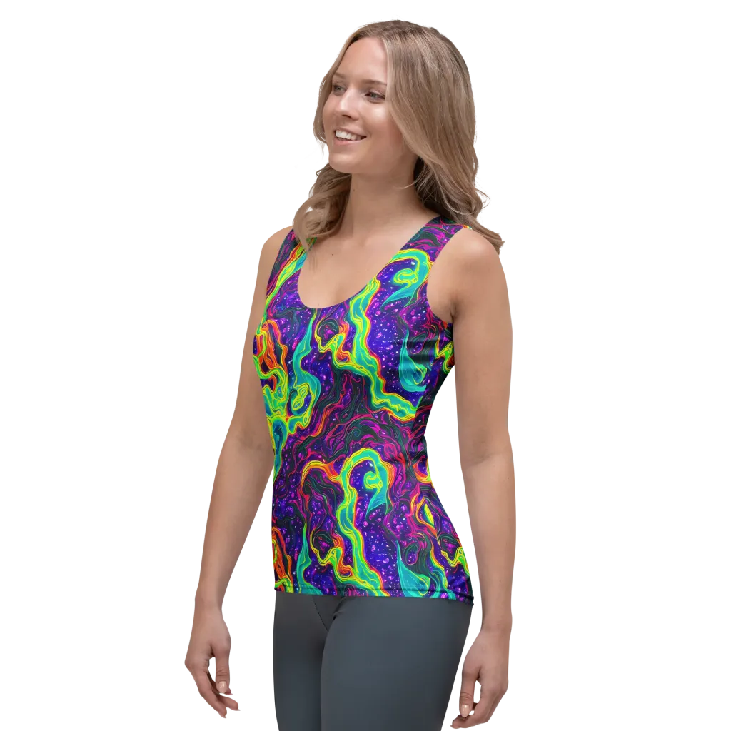 Infinite Ink on Women's Tank Top — Left Front
