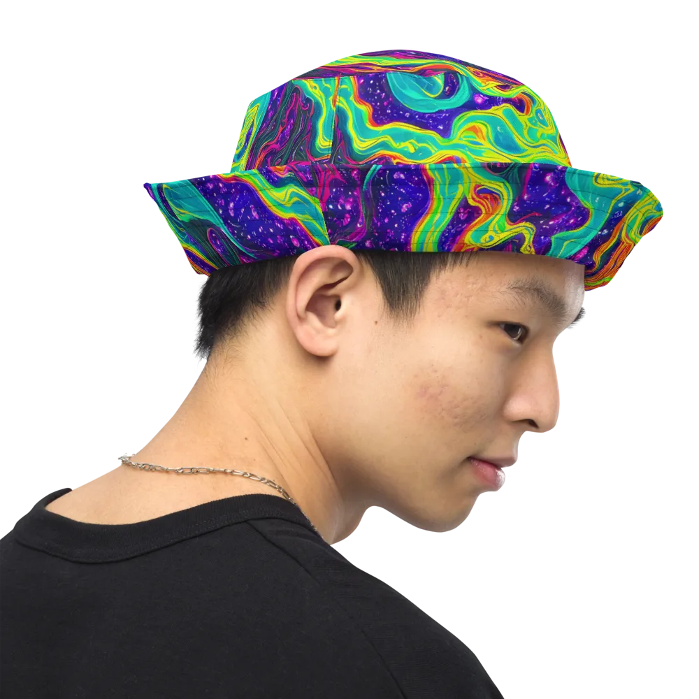 Infinite Ink on Reversible Bucket Hat — Right Outside