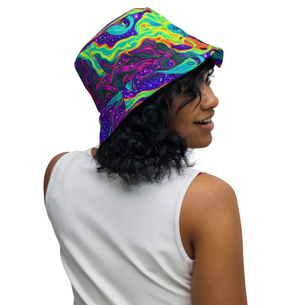 Infinite Ink on Reversible Bucket Hat — Right Outside