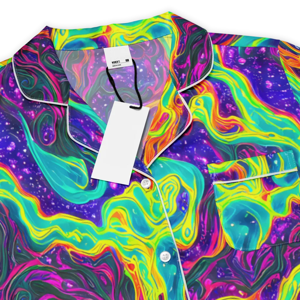 Infinite Ink on Women's Short Sleeve Pajama Top — Product details