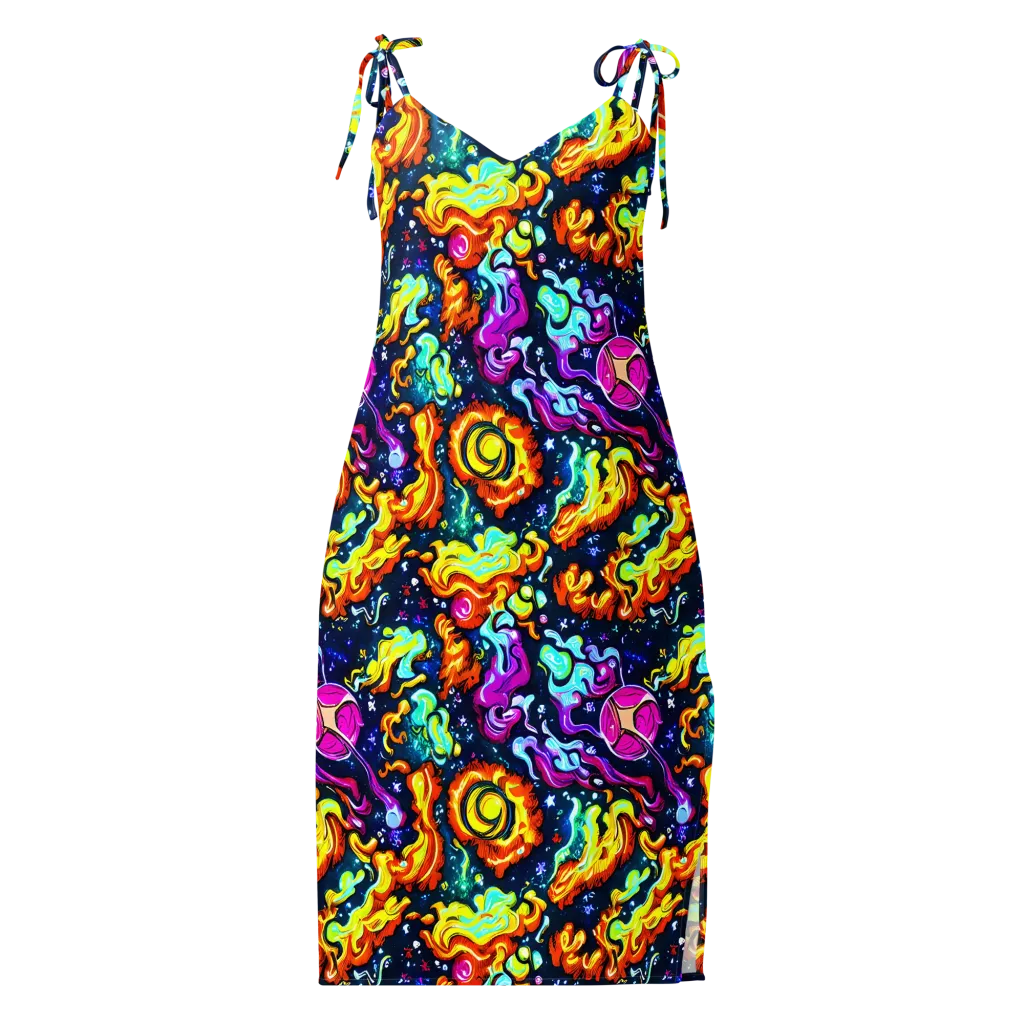 The Neon Dream on Slip Dress — Front