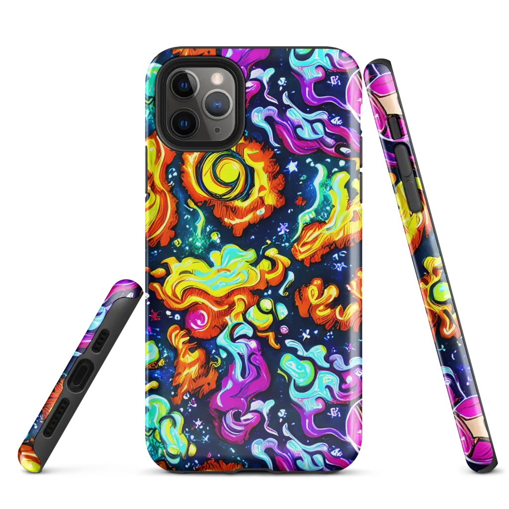The Neon Dream on Tough Case for iPhone® — Front