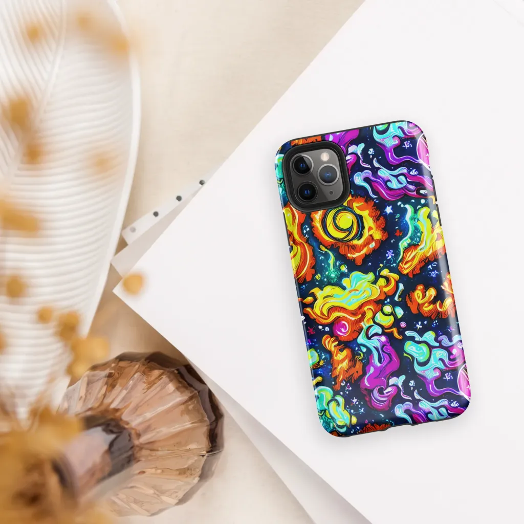 The Neon Dream on Tough Case for iPhone® — Front