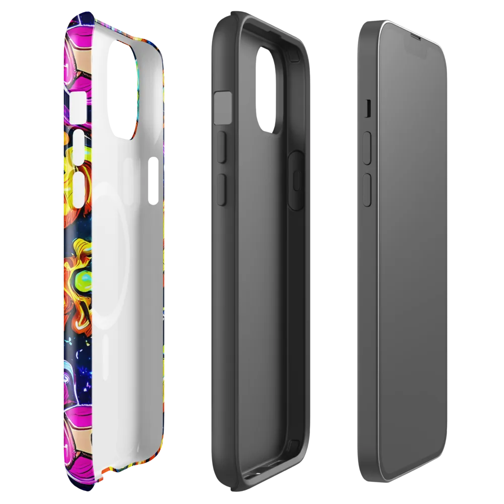 The Neon Dream on MagSafe Tough Case for iPhone® — Front