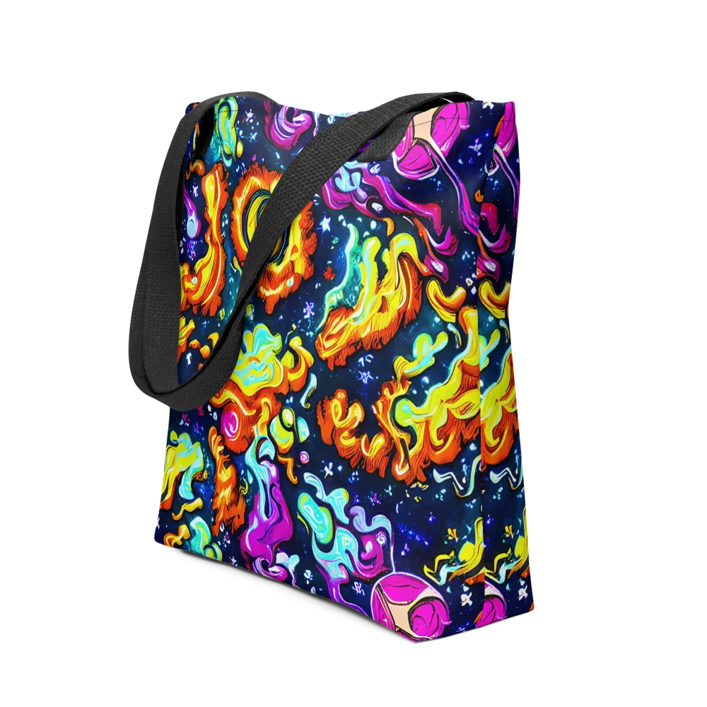 The Neon Dream on Tote Bag — Front