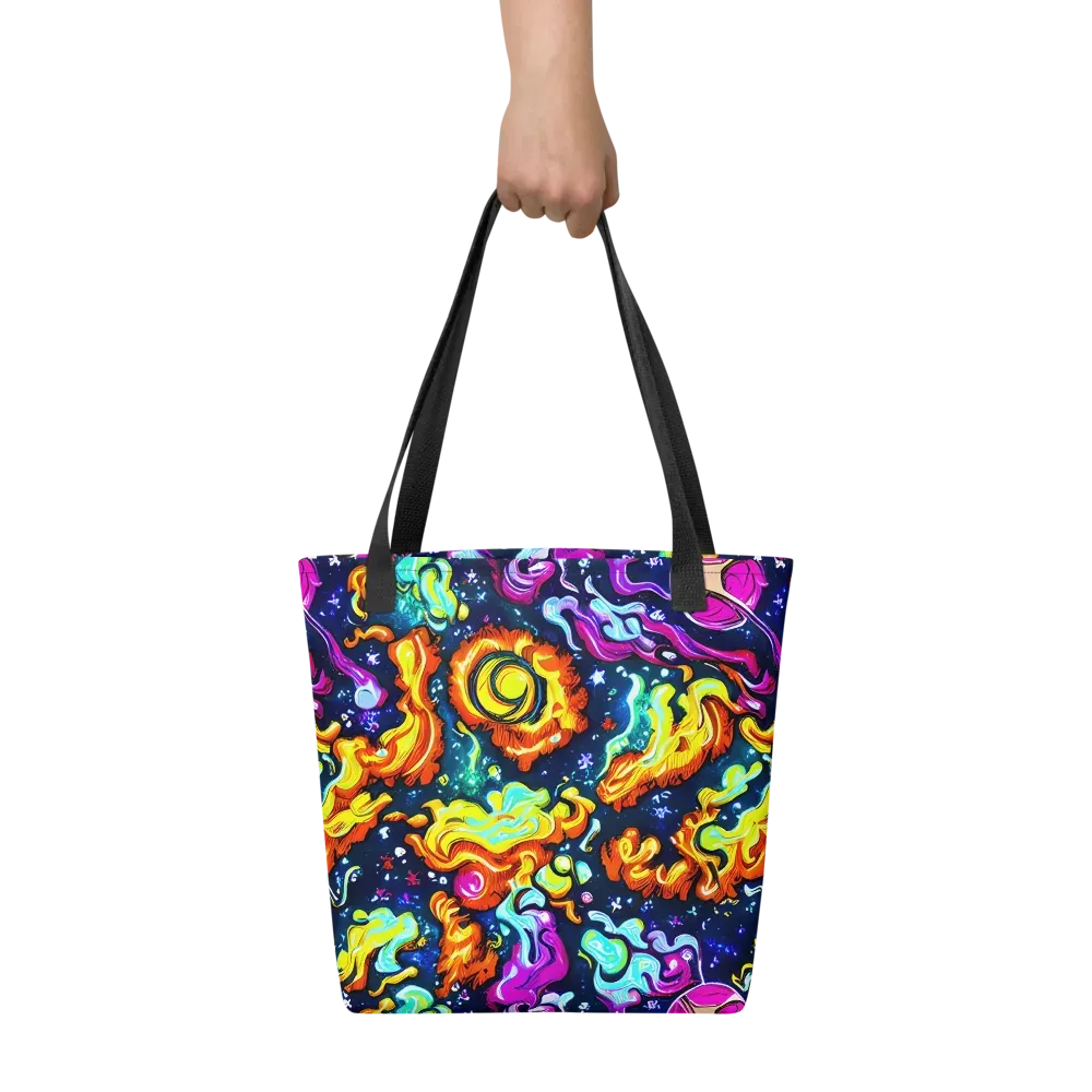 The Neon Dream on Tote Bag — Front